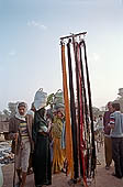 Khajuraho village - the market 